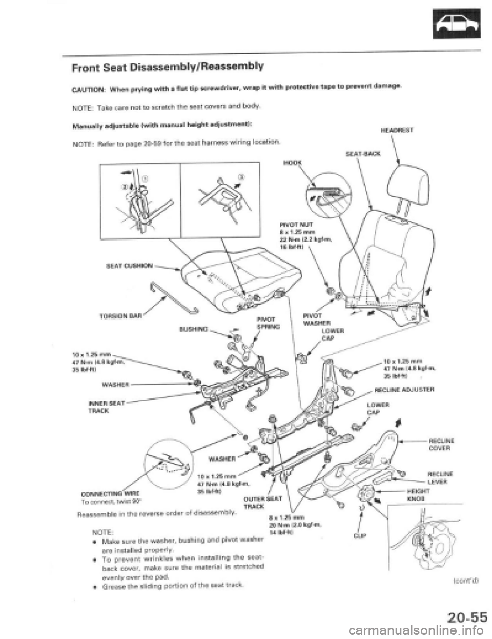 HONDA PRELUDE 1997 Service Repair Manual HONDA PRELUDE 1997 Service Repair Manual