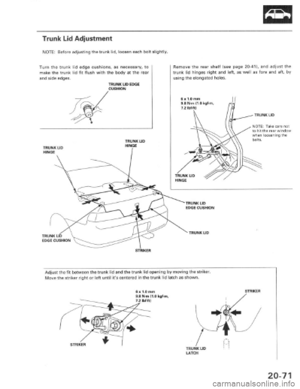 HONDA PRELUDE 1997 Service Repair Manual HONDA PRELUDE 1997 Service Repair Manual
