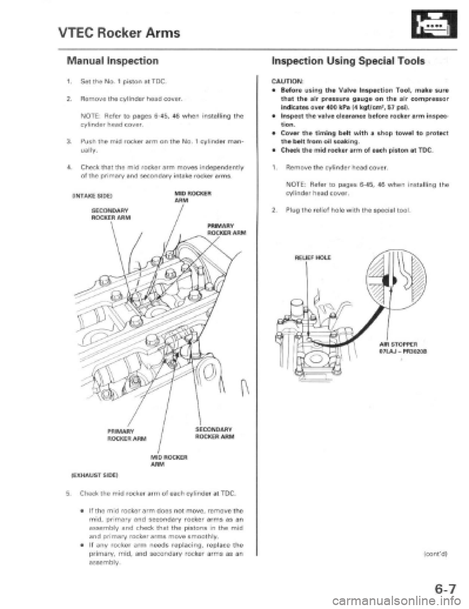 HONDA PRELUDE 1997 Service Repair Manual HONDA PRELUDE 1997 Service Repair Manual