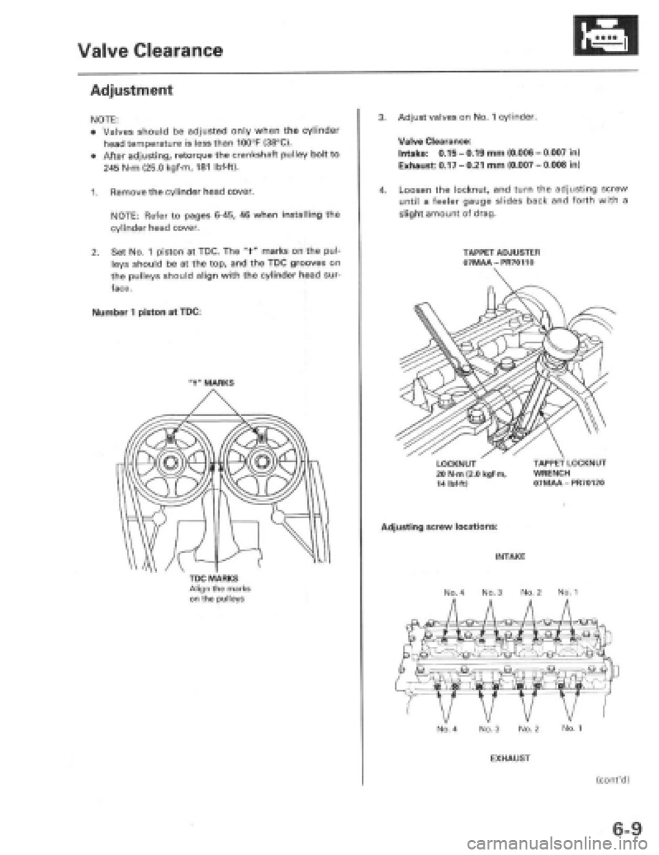 HONDA PRELUDE 1997 Service Repair Manual HONDA PRELUDE 1997 Service Repair Manual