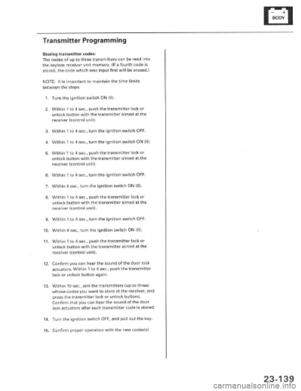 HONDA PRELUDE 1997 Service Repair Manual HONDA PRELUDE 1997 Service Repair Manual