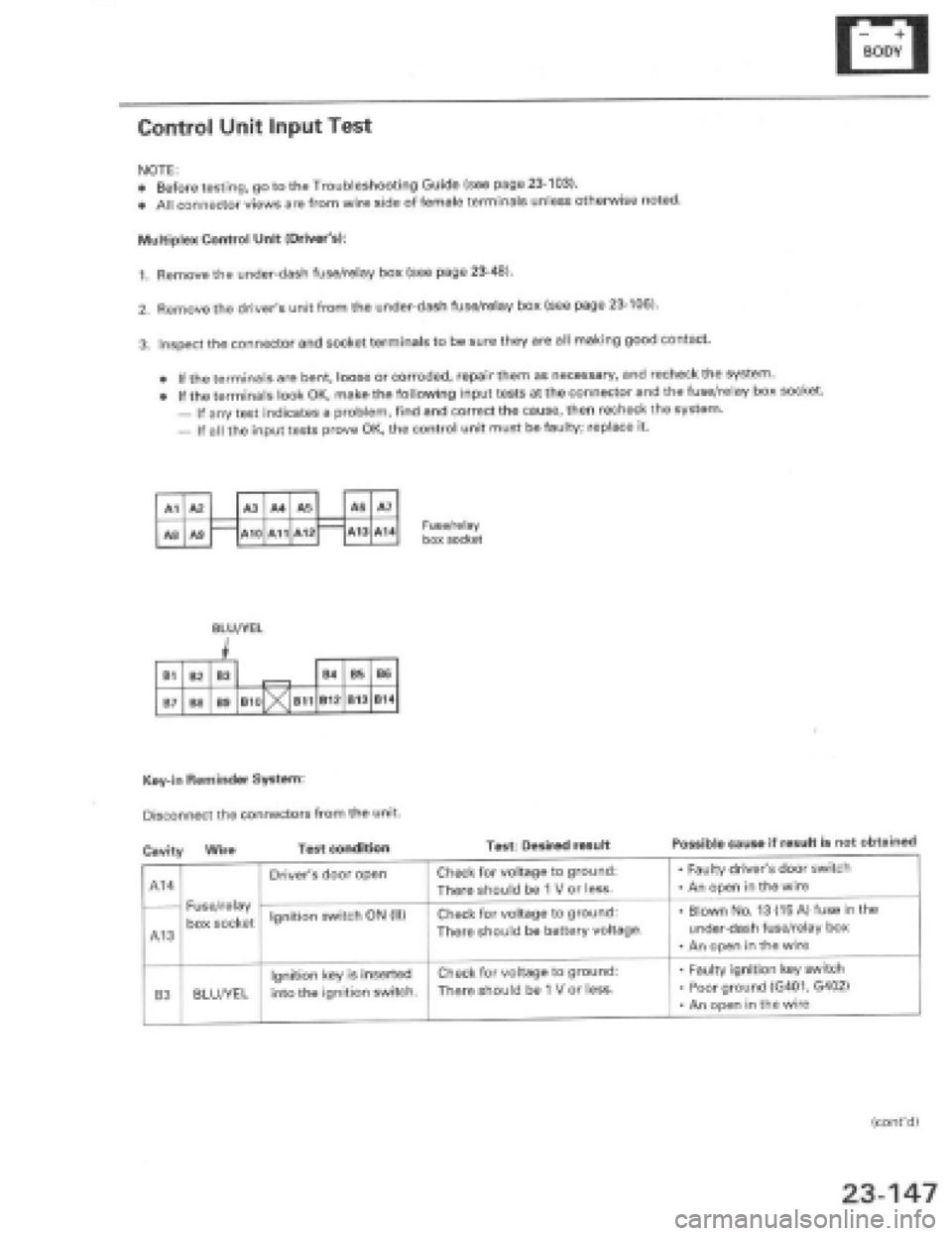 HONDA PRELUDE 1997 Service Repair Manual HONDA PRELUDE 1997 Service Repair Manual