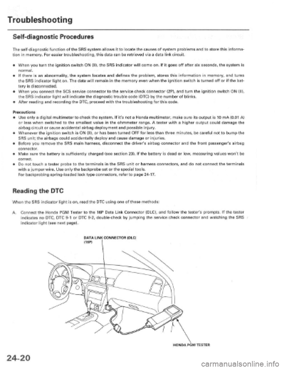 HONDA PRELUDE 1997 Service Repair Manual HONDA PRELUDE 1997 Service Repair Manual