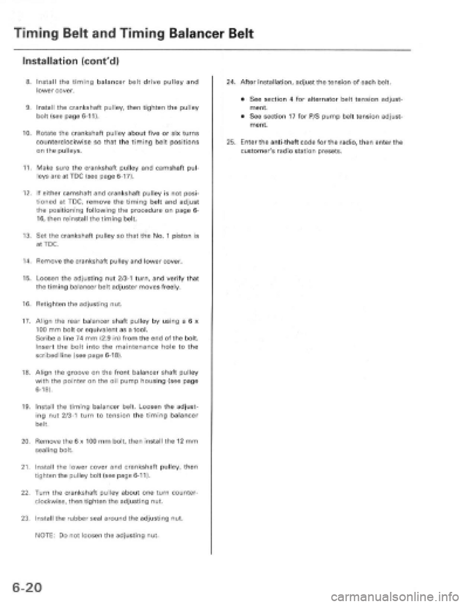 HONDA PRELUDE 1997 Service Repair Manual HONDA PRELUDE 1997 Service Repair Manual