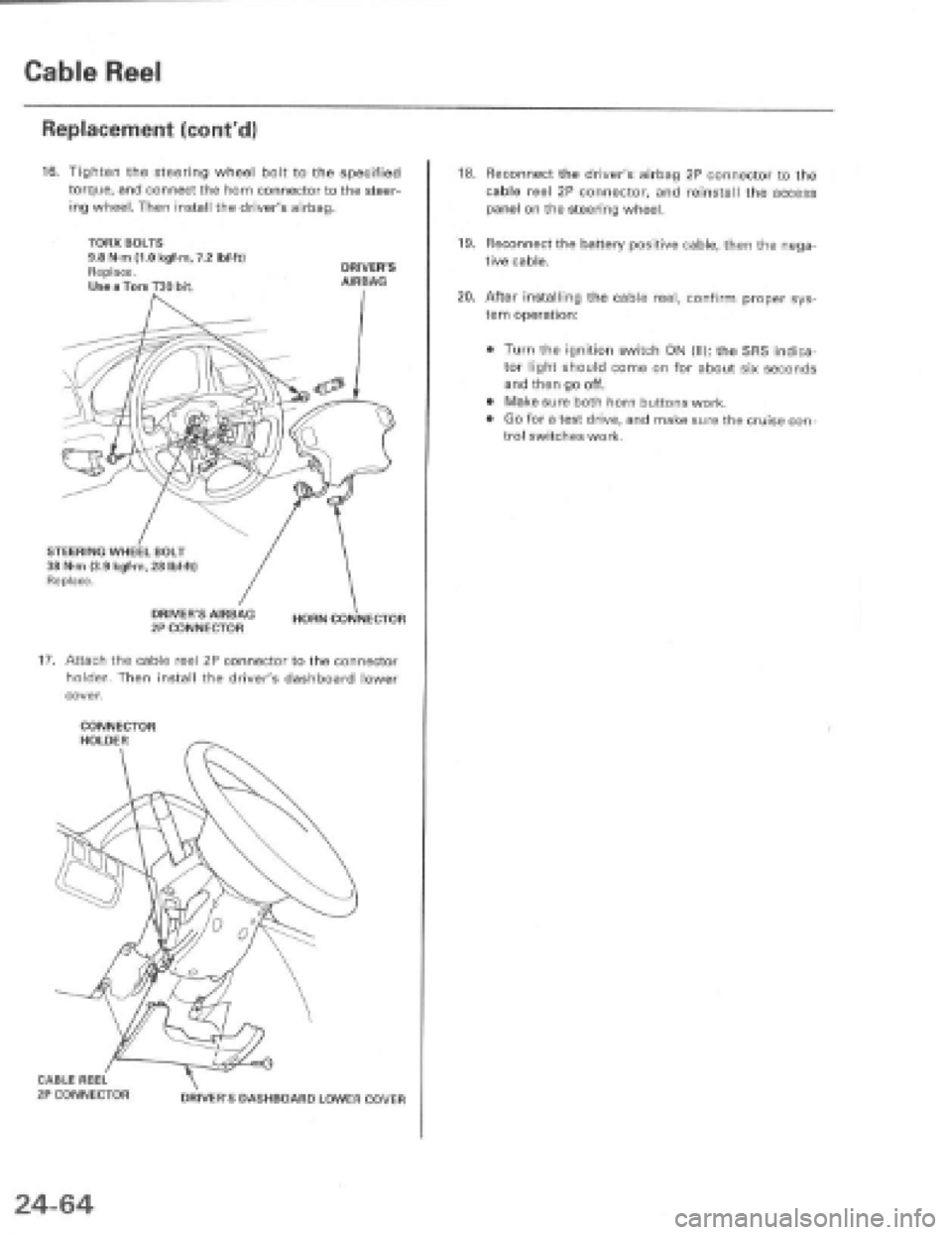 HONDA PRELUDE 1997 Service Repair Manual HONDA PRELUDE 1997 Service Repair Manual