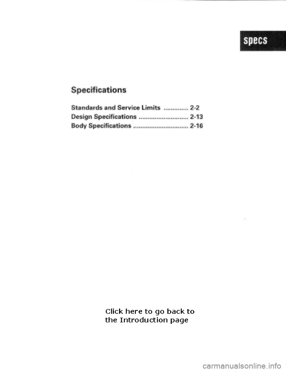 HONDA PRELUDE 1997 Service Owners Manual HONDA PRELUDE 1997 Service Owners Manual