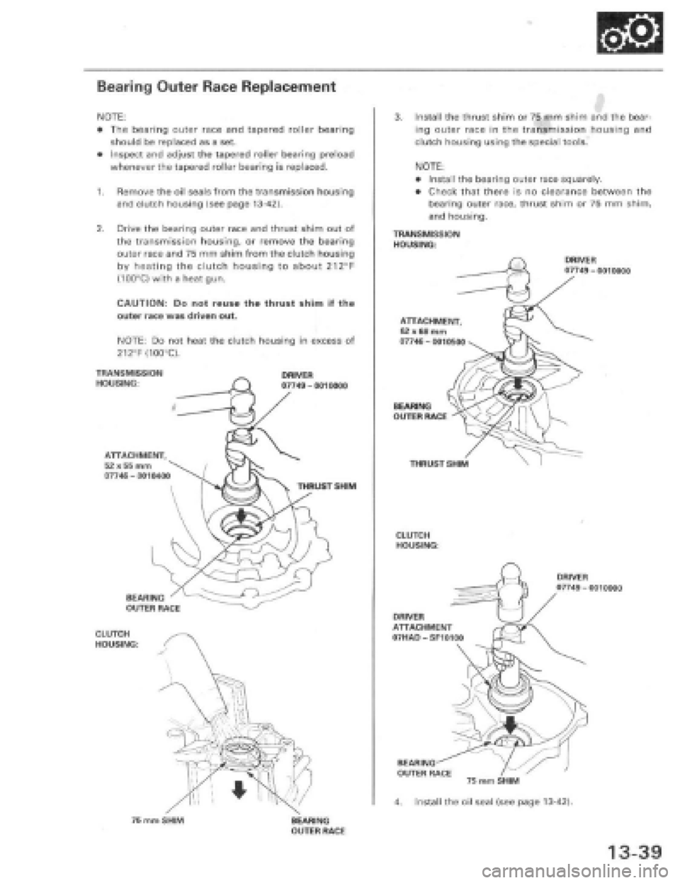 HONDA PRELUDE 1997 Service Repair Manual HONDA PRELUDE 1997 Service Repair Manual