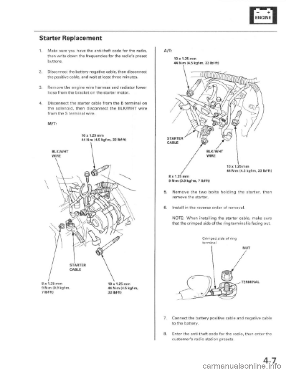 HONDA PRELUDE 1997 Service Manual PDF HONDA PRELUDE 1997 Service Manual PDF