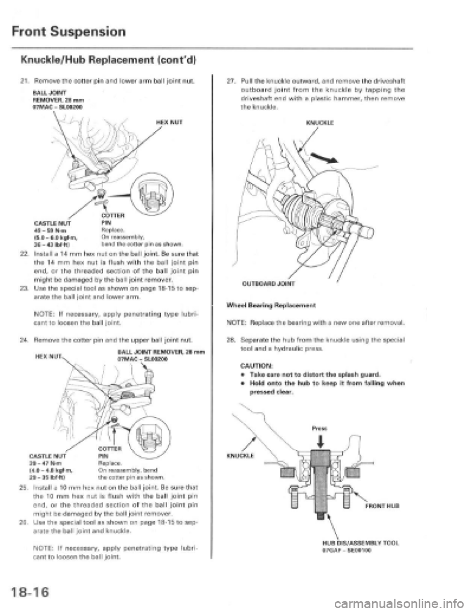 HONDA PRELUDE 1997 Service Repair Manual HONDA PRELUDE 1997 Service Repair Manual