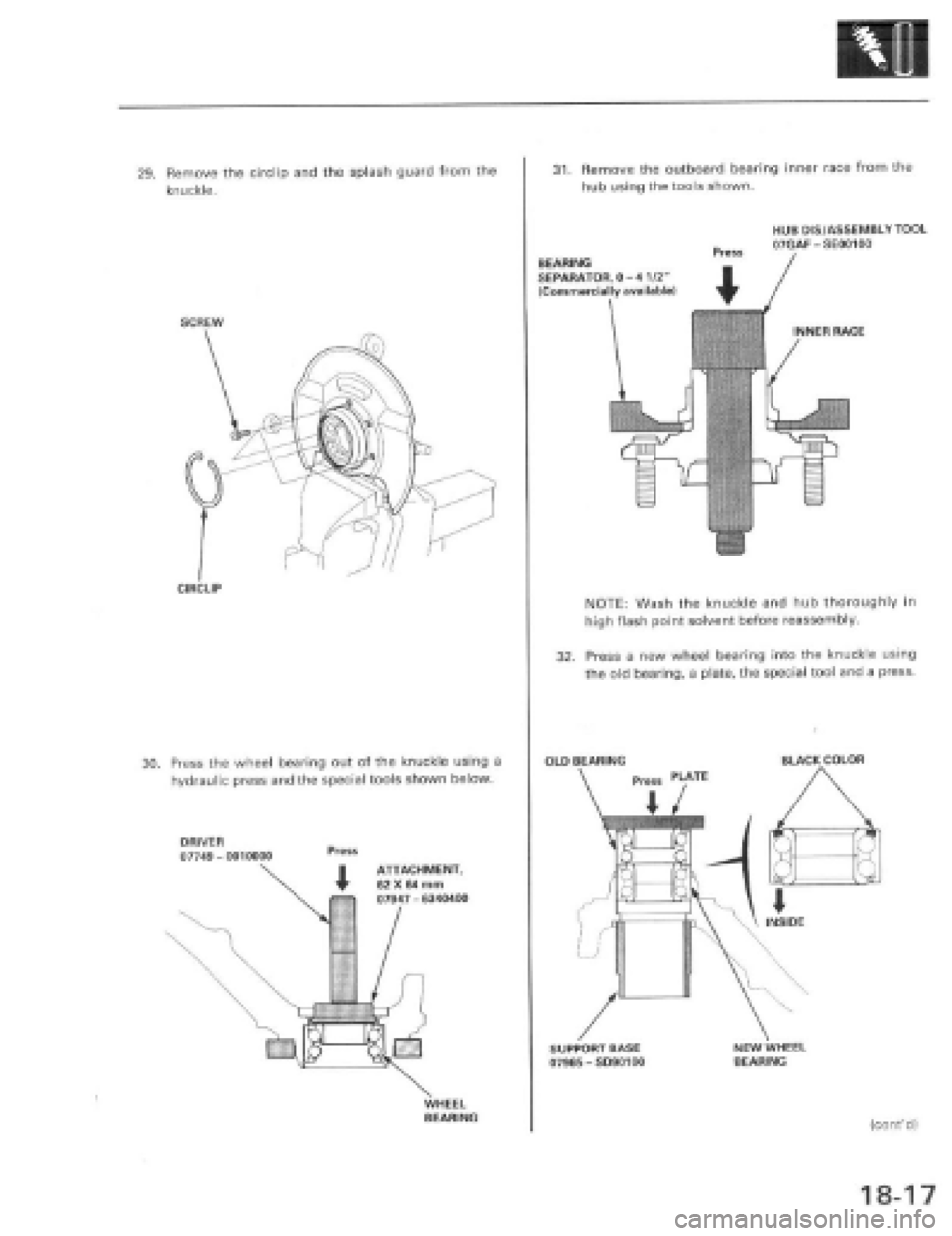 HONDA PRELUDE 1997 Service Repair Manual HONDA PRELUDE 1997 Service Repair Manual