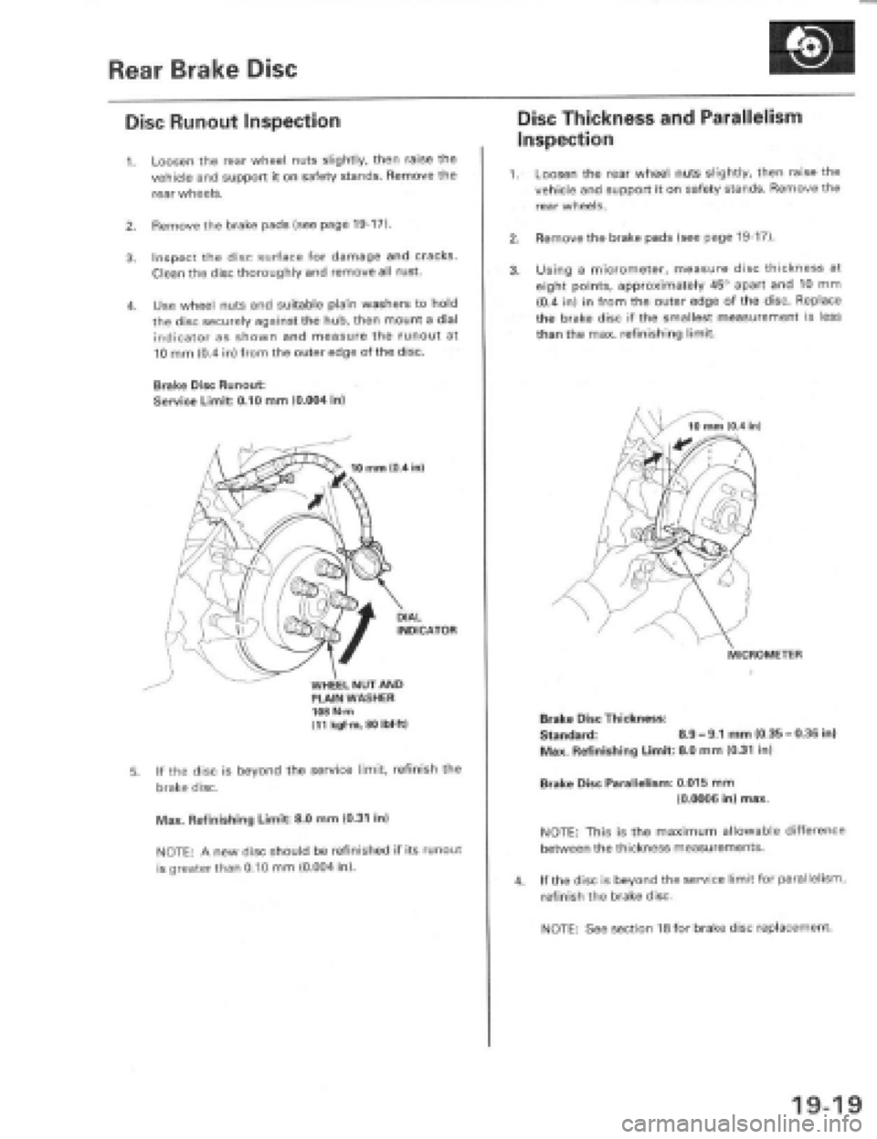 HONDA PRELUDE 1997  Service Repair Manual 
