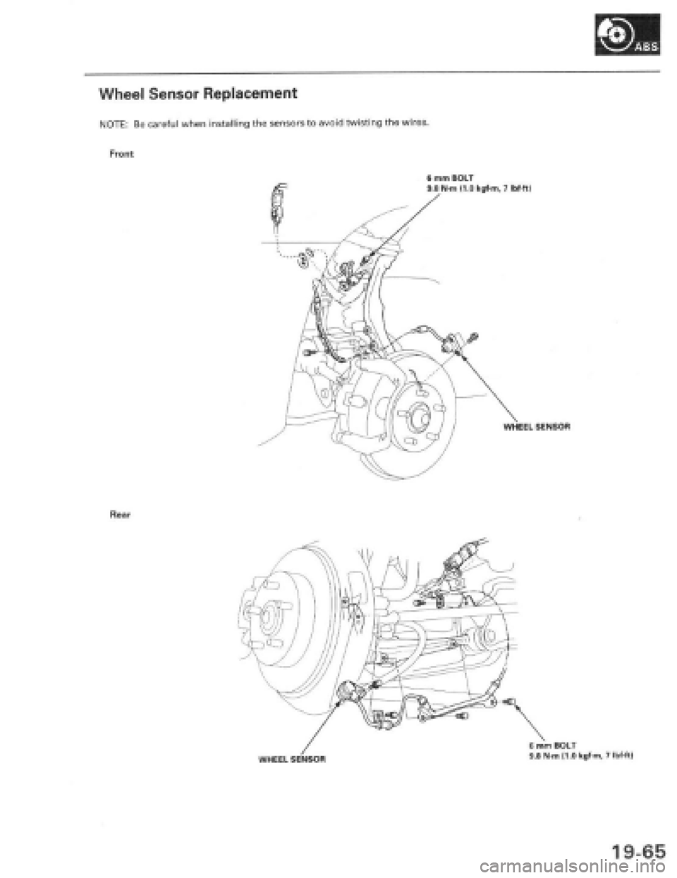 HONDA PRELUDE 1997  Service Repair Manual  HONDA PRELUDE 1997  Service Repair Manual