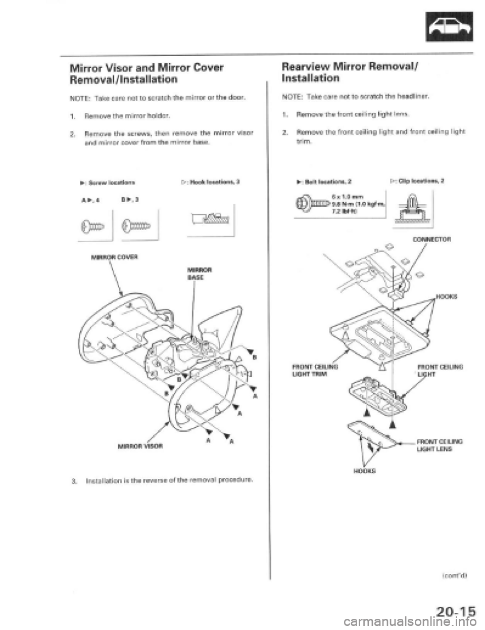 HONDA PRELUDE 1997 Service Repair Manual HONDA PRELUDE 1997 Service Repair Manual