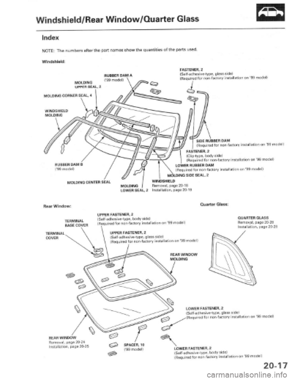 HONDA PRELUDE 1997 Service Repair Manual HONDA PRELUDE 1997 Service Repair Manual