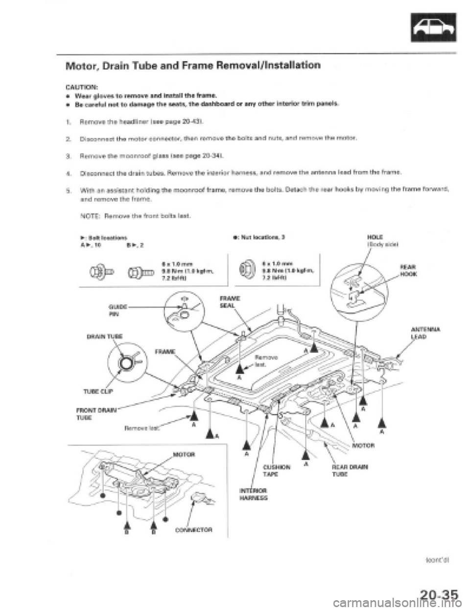 HONDA PRELUDE 1997 Service Repair Manual HONDA PRELUDE 1997 Service Repair Manual