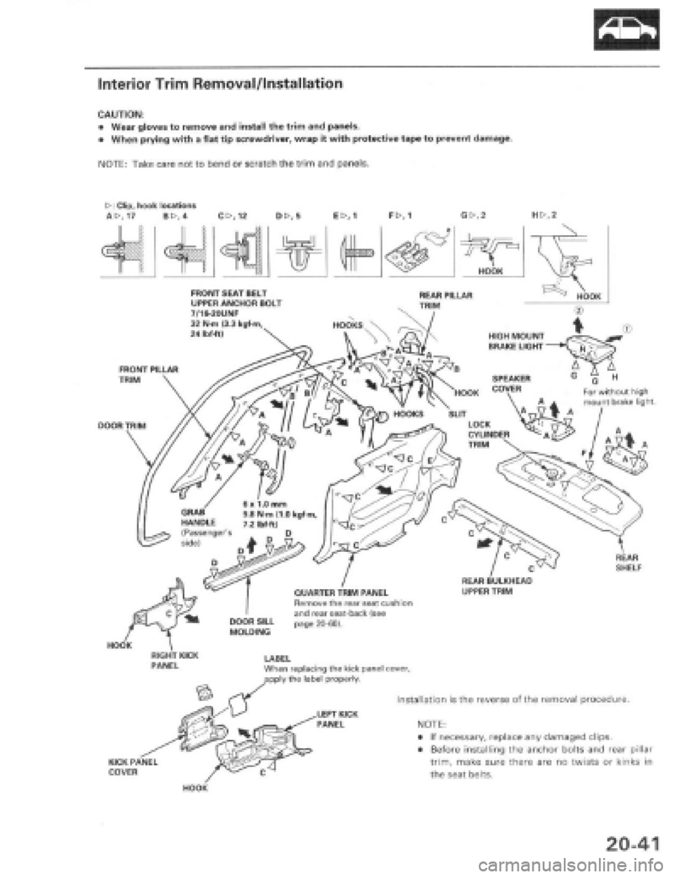 HONDA PRELUDE 1997 Service Repair Manual HONDA PRELUDE 1997 Service Repair Manual