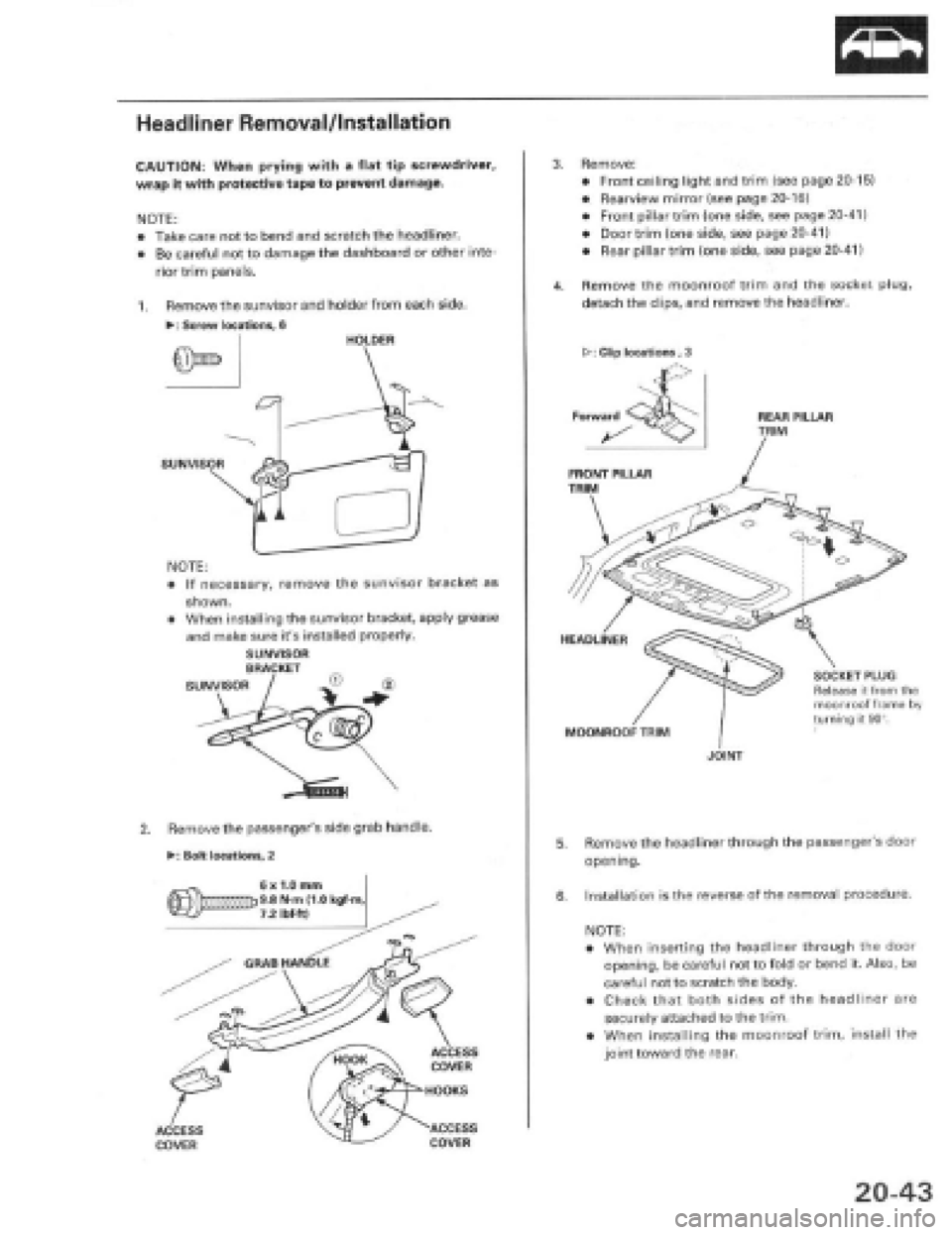 HONDA PRELUDE 1997 Service Repair Manual HONDA PRELUDE 1997 Service Repair Manual