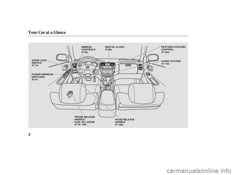 HONDA ACCORD 2002 CL7 / 7.G Owners Manual 