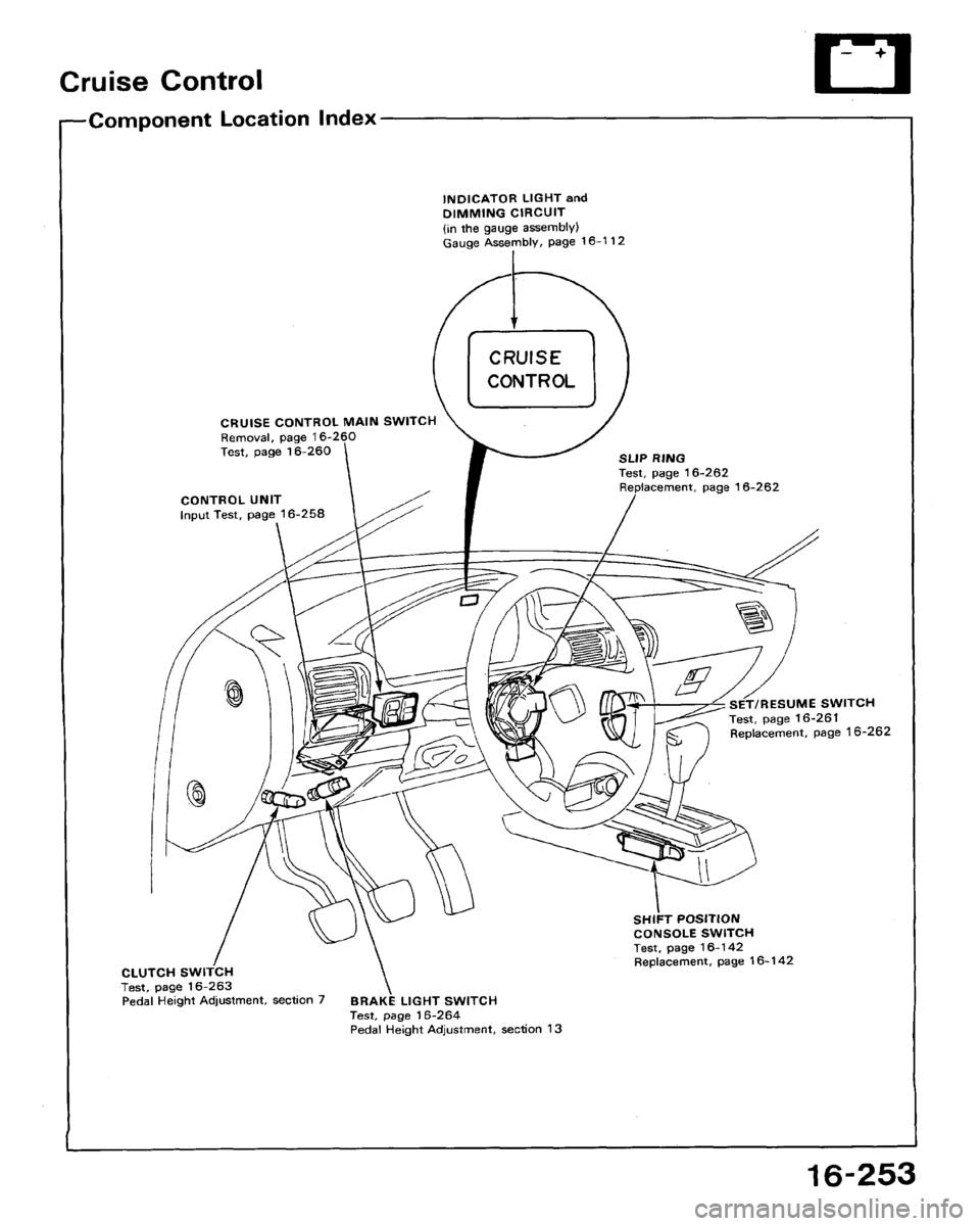 HONDA ACCORD 1989 CB / 4.G Workshop Manual 