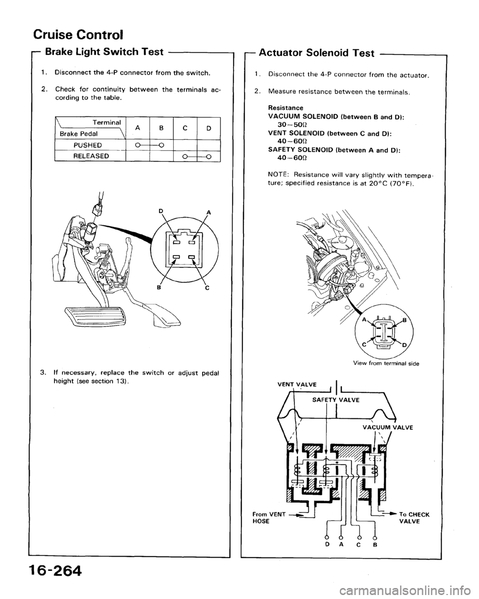 HONDA ACCORD 1993 CB / 4.G Workshop Manual 