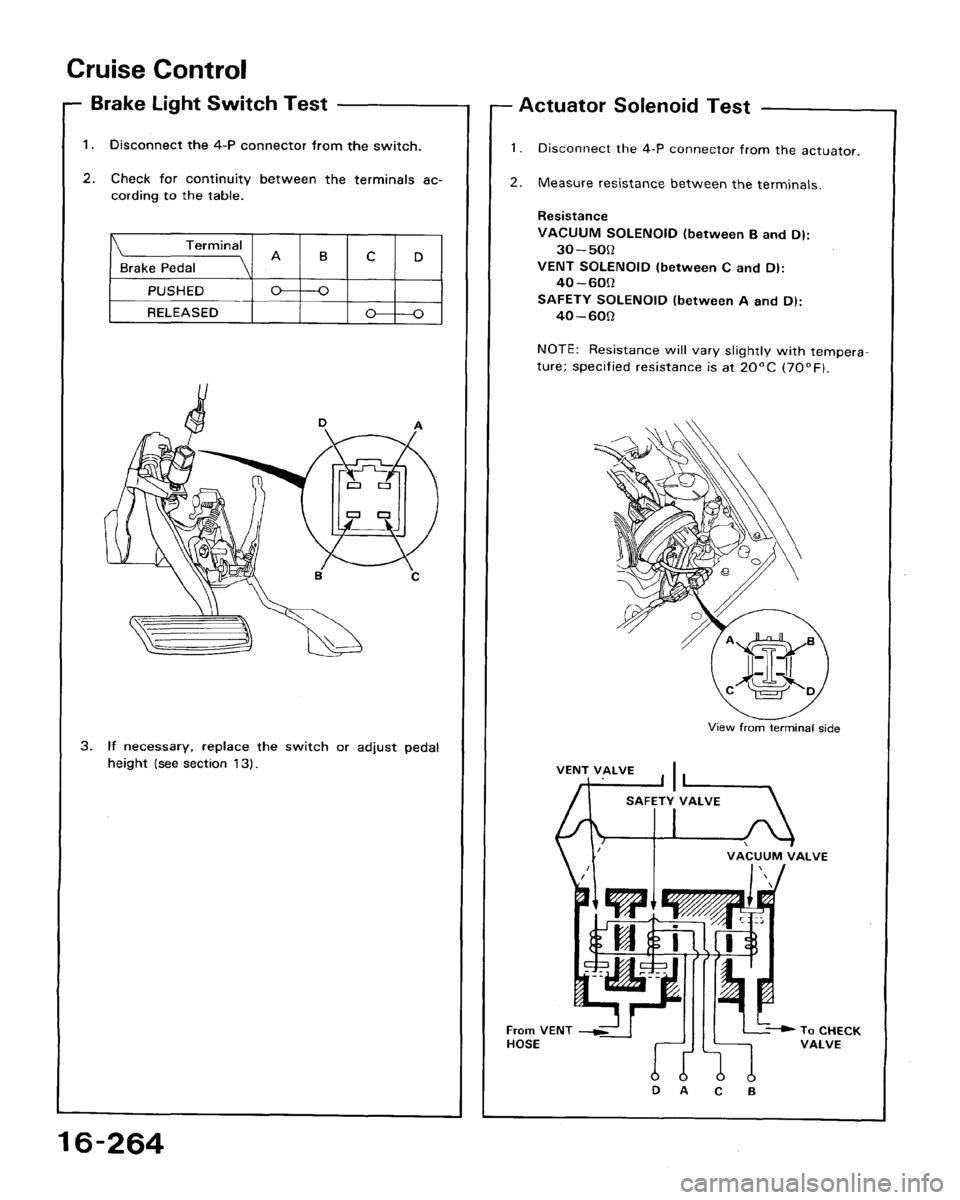 HONDA ACCORD 1994 CB / 4.G Workshop Manual 