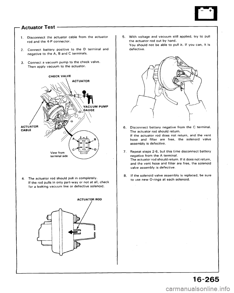 HONDA ACCORD 1991 CB / 4.G Workshop Manual 