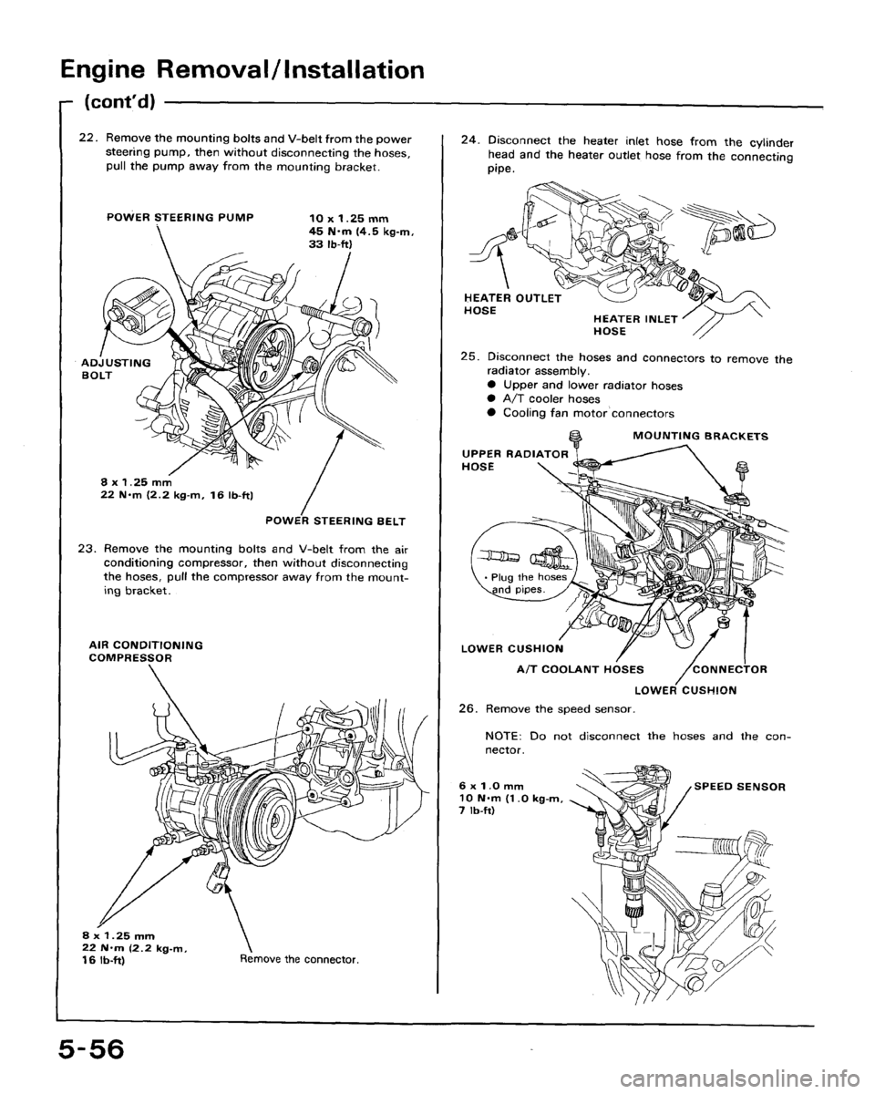 HONDA ACCORD 1991 CB / 4.G Workshop Manual 