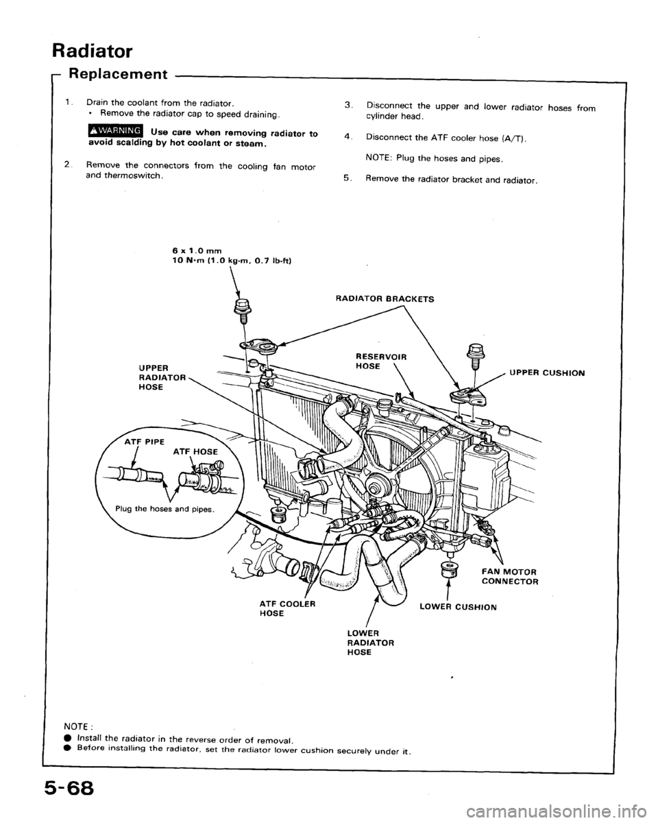 HONDA ACCORD 1994 CB / 4.G Workshop Manual HONDA ACCORD 1994 CB / 4.G Workshop Manual