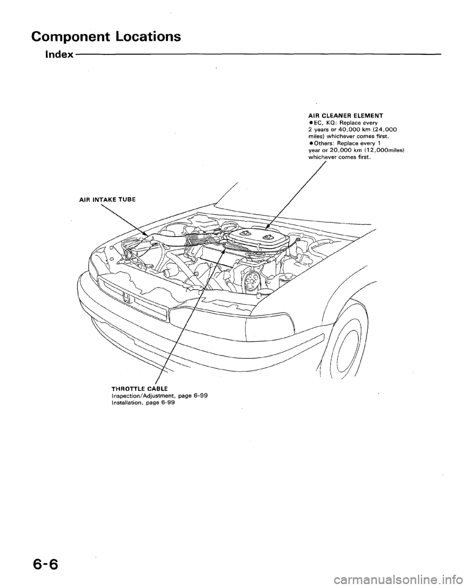 HONDA ACCORD 1994 CB / 4.G Workshop Manual HONDA ACCORD 1994 CB / 4.G Workshop Manual