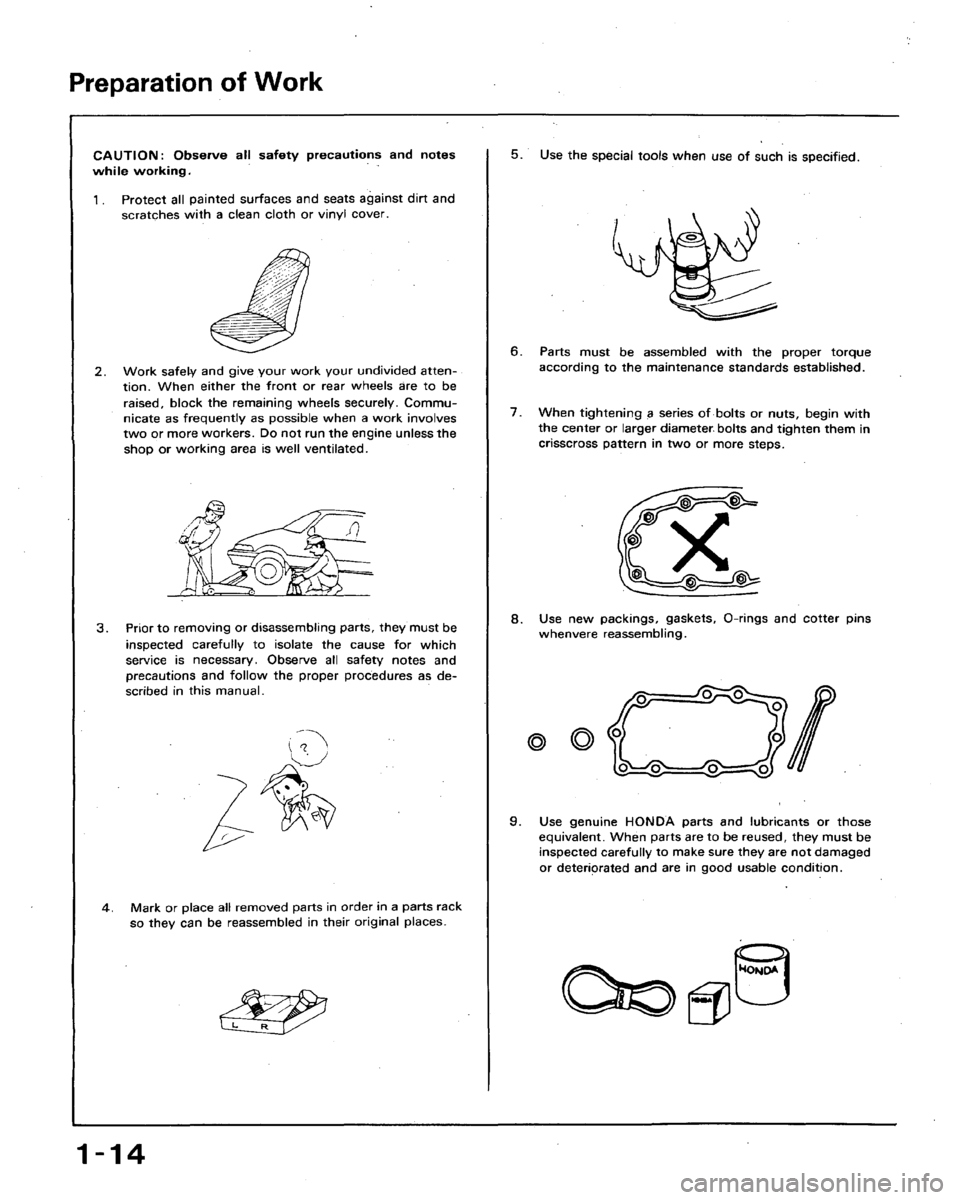 HONDA ACCORD 1991 CB / 4.G User Guide 