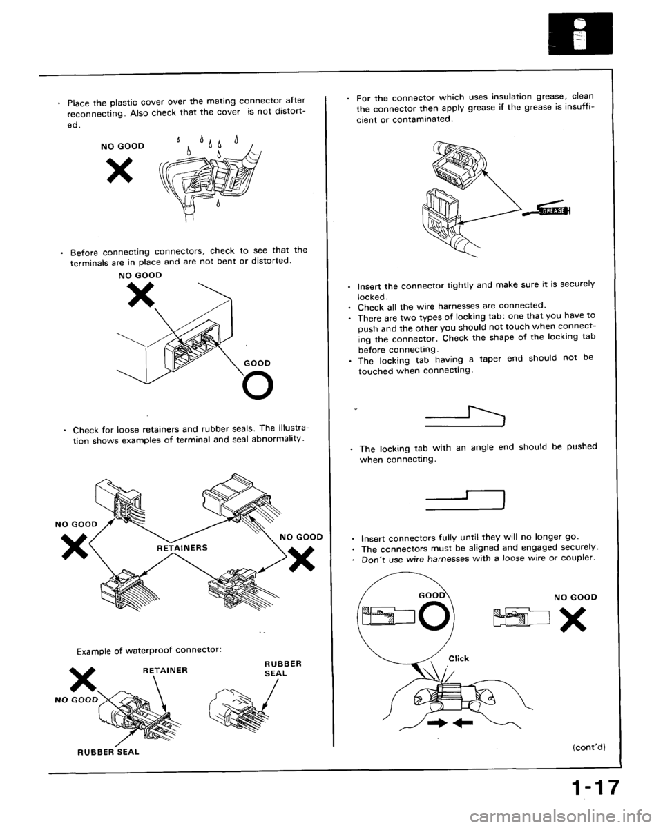 HONDA ACCORD 1993 CB / 4.G User Guide 