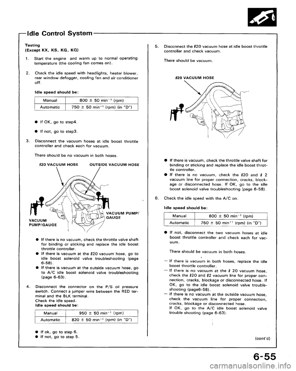 HONDA ACCORD 1994 CB / 4.G Workshop Manual HONDA ACCORD 1994 CB / 4.G Workshop Manual