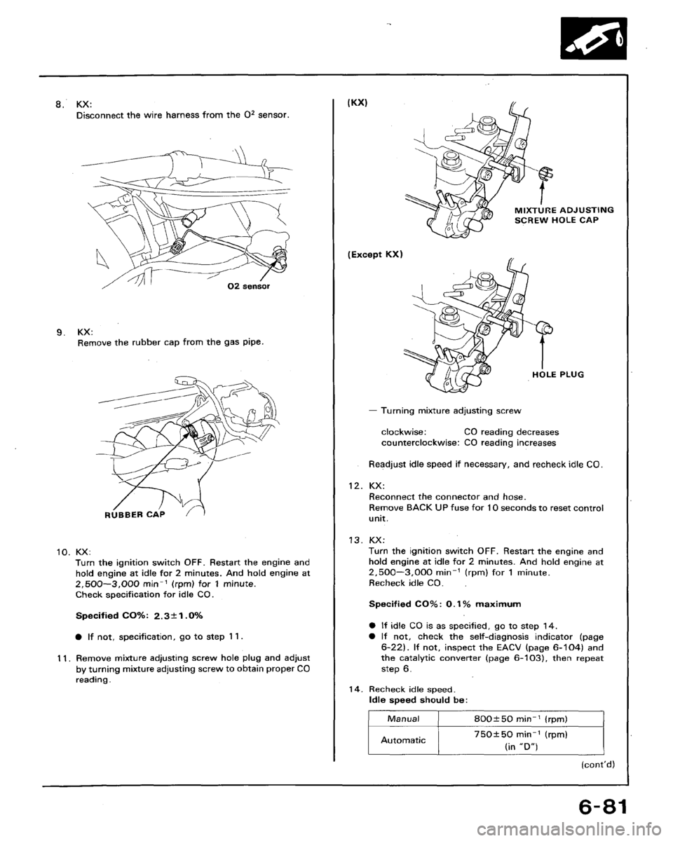 HONDA ACCORD 1994 CB / 4.G Workshop Manual HONDA ACCORD 1994 CB / 4.G Workshop Manual