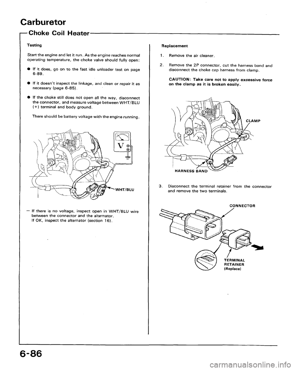 HONDA ACCORD 1994 CB / 4.G Workshop Manual HONDA ACCORD 1994 CB / 4.G Workshop Manual