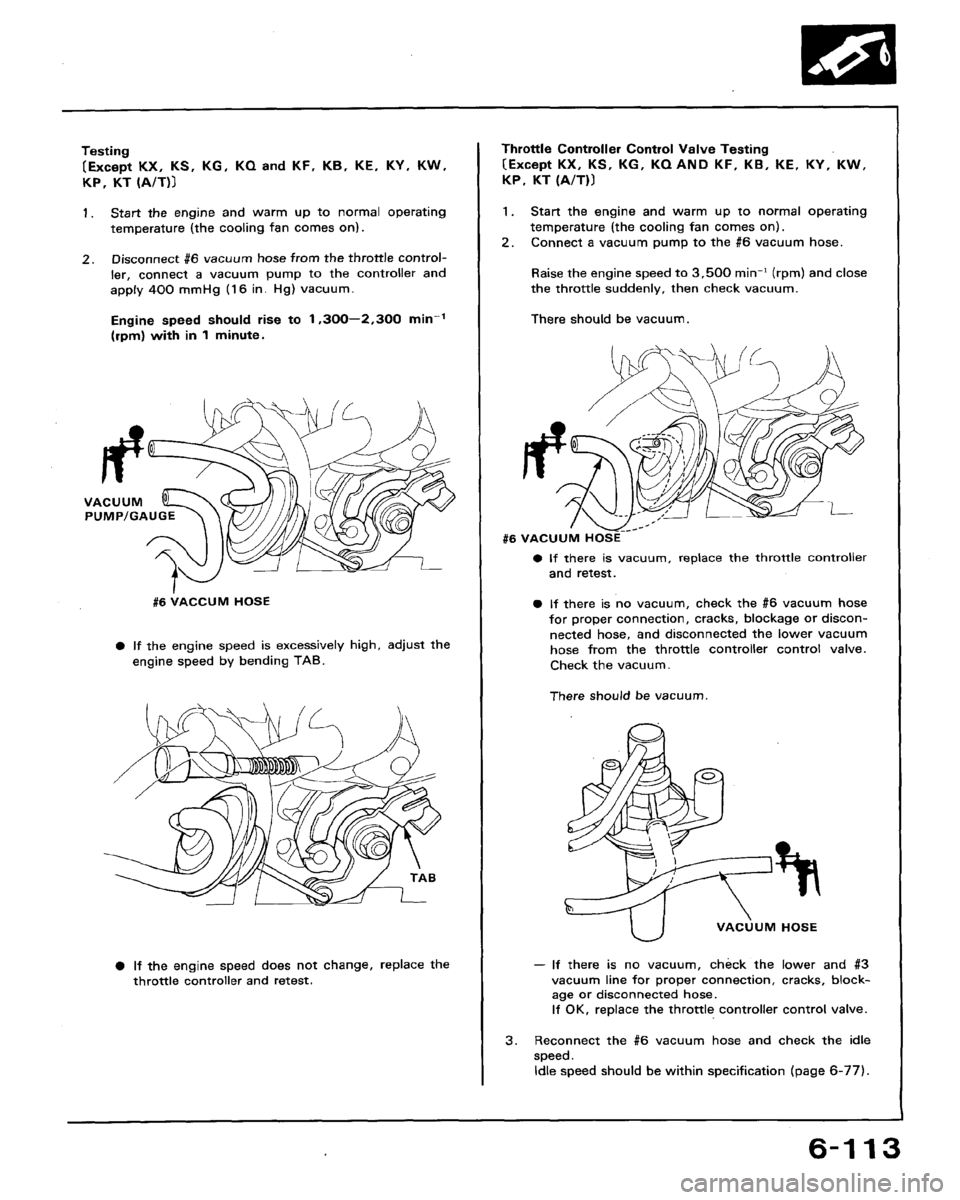 HONDA ACCORD 1994 CB / 4.G Workshop Manual HONDA ACCORD 1994 CB / 4.G Workshop Manual