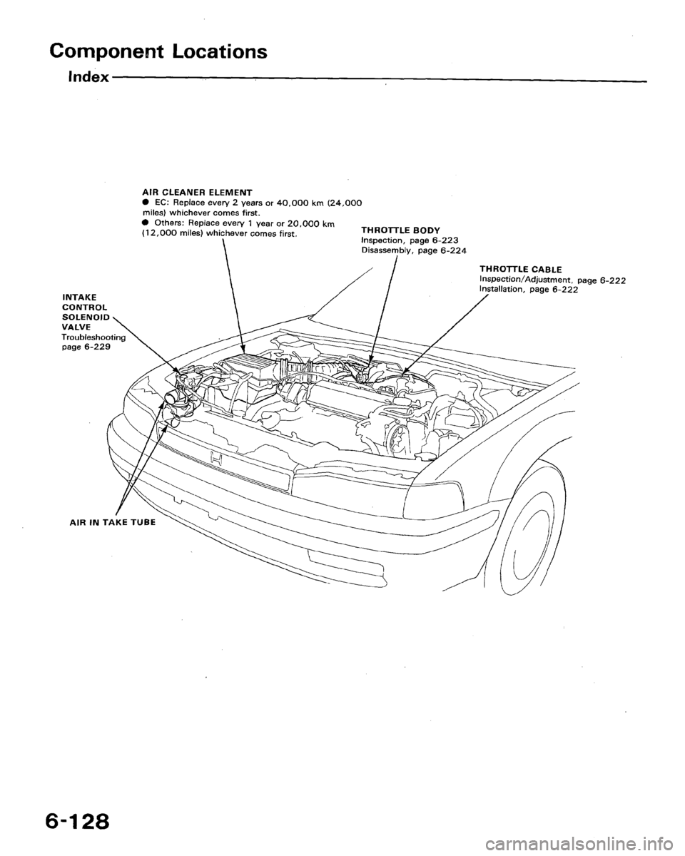 HONDA ACCORD 1994 CB / 4.G Workshop Manual HONDA ACCORD 1994 CB / 4.G Workshop Manual