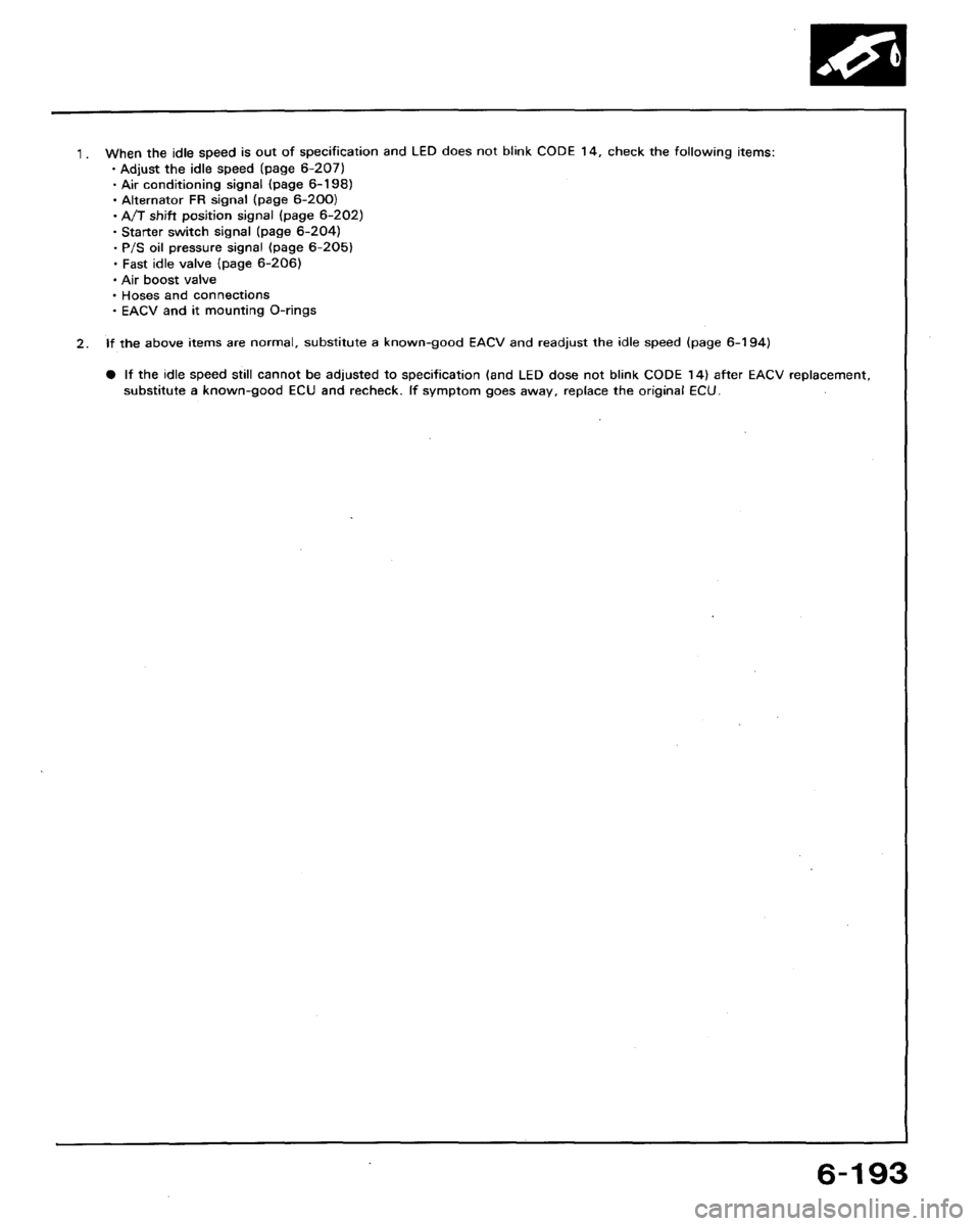 HONDA ACCORD 1994 CB / 4.G Workshop Manual HONDA ACCORD 1994 CB / 4.G Workshop Manual