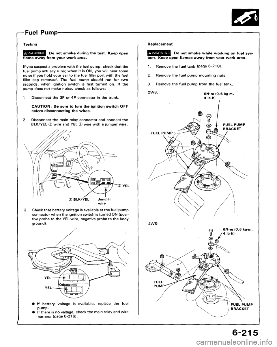 HONDA ACCORD 1994 CB / 4.G Workshop Manual HONDA ACCORD 1994 CB / 4.G Workshop Manual