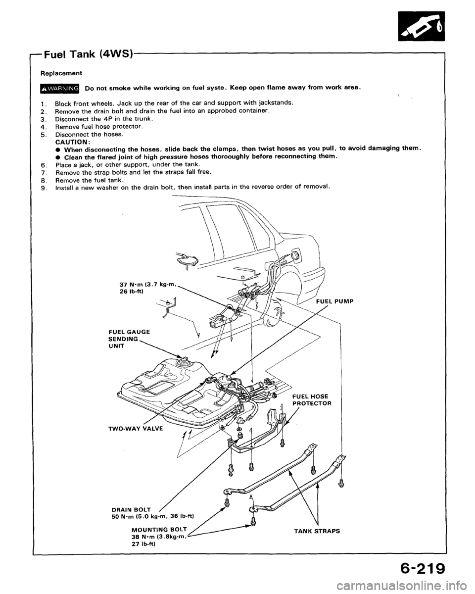 HONDA ACCORD 1994 CB / 4.G Workshop Manual HONDA ACCORD 1994 CB / 4.G Workshop Manual