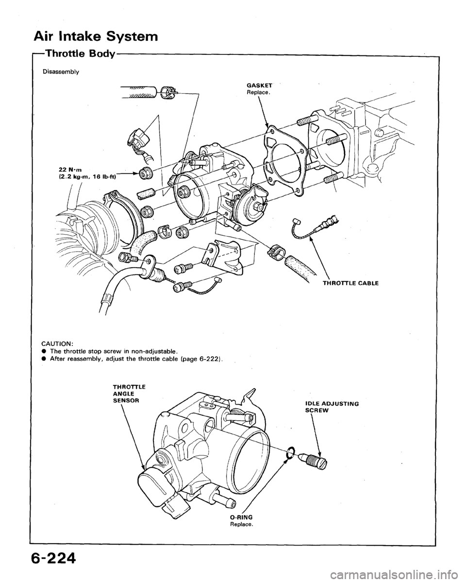 HONDA ACCORD 1994 CB / 4.G Workshop Manual HONDA ACCORD 1994 CB / 4.G Workshop Manual