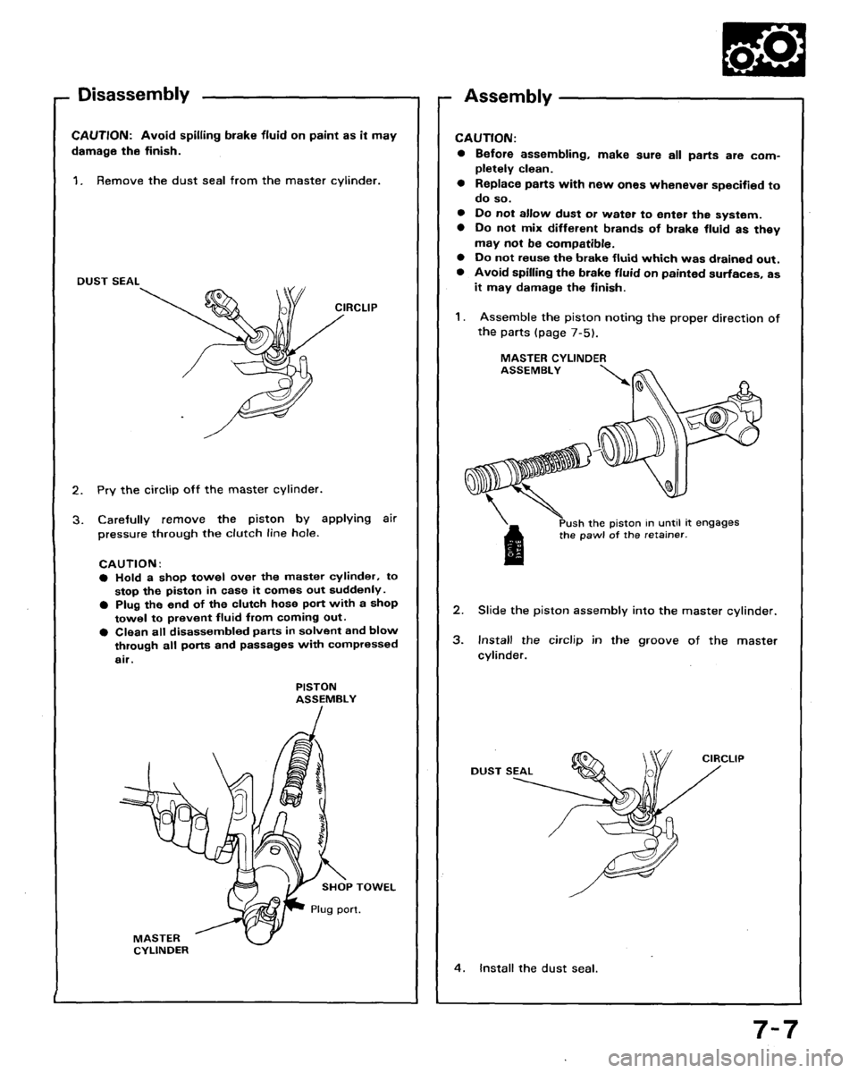 HONDA ACCORD 1994 CB / 4.G Workshop Manual HONDA ACCORD 1994 CB / 4.G Workshop Manual
