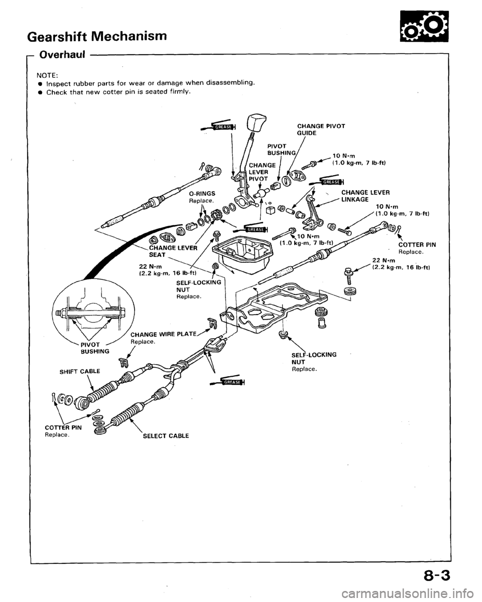HONDA ACCORD 1994 CB / 4.G Workshop Manual HONDA ACCORD 1994 CB / 4.G Workshop Manual