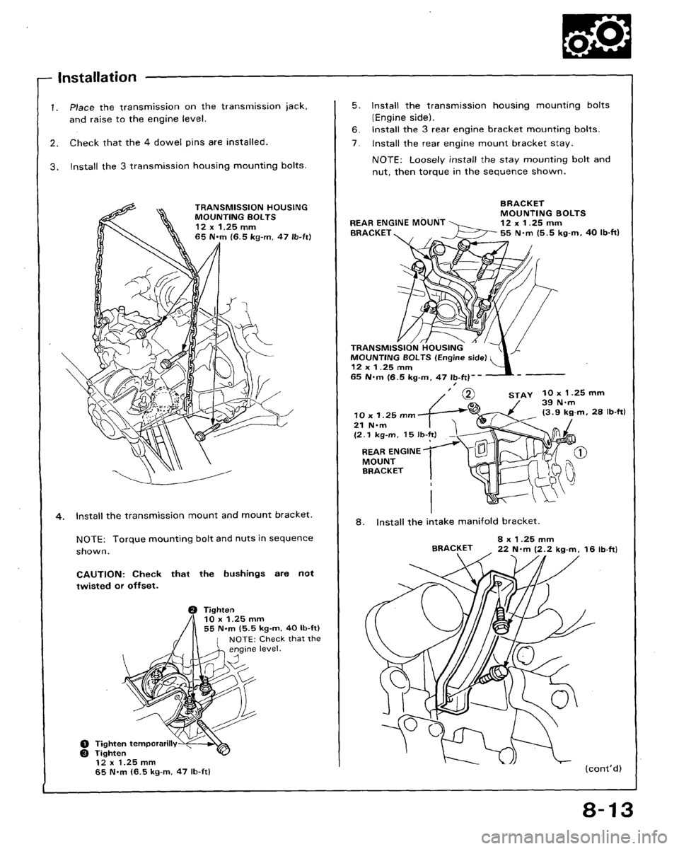HONDA ACCORD 1994 CB / 4.G Workshop Manual HONDA ACCORD 1994 CB / 4.G Workshop Manual