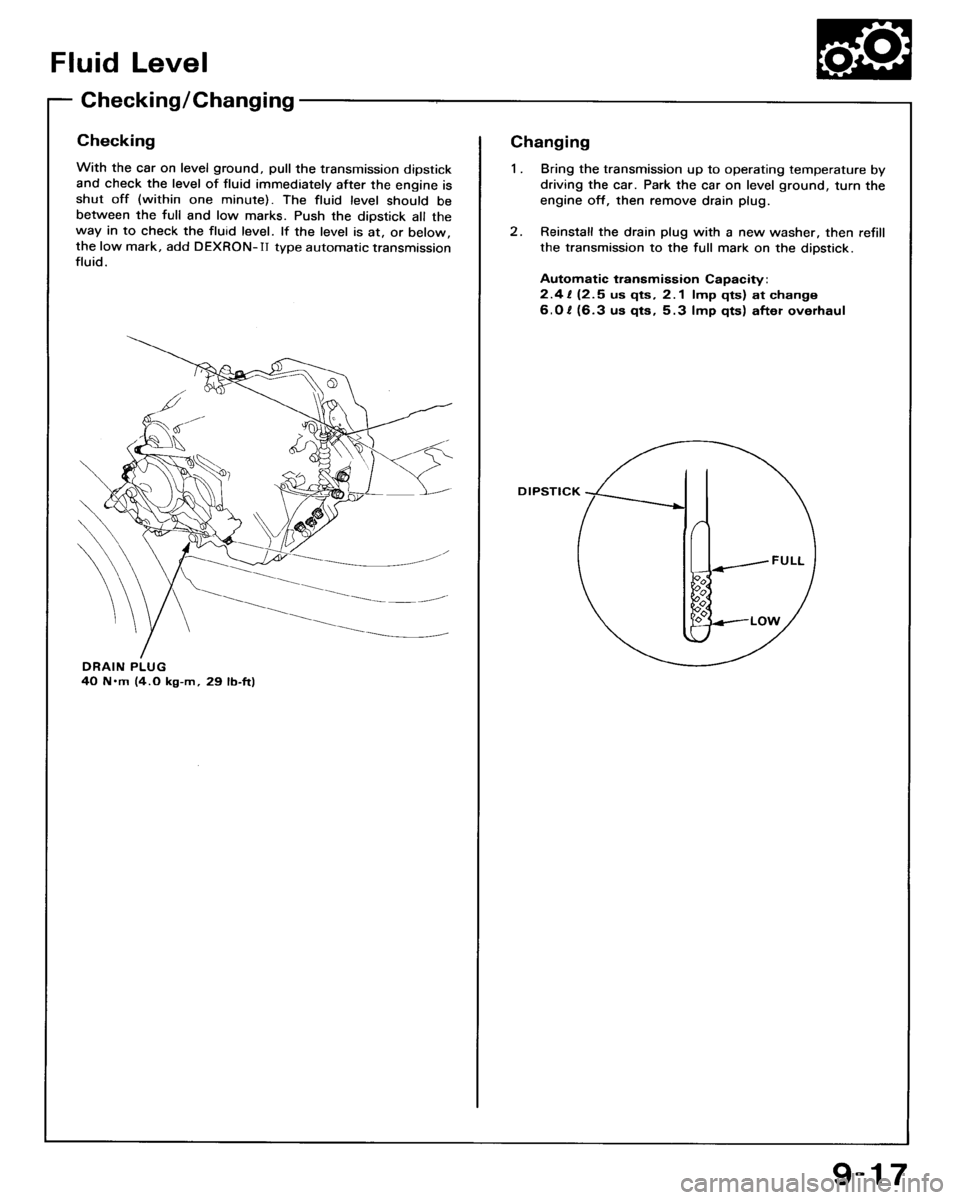 HONDA ACCORD 1994 CB / 4.G Workshop Manual HONDA ACCORD 1994 CB / 4.G Workshop Manual
