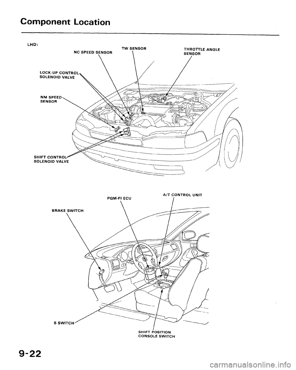 HONDA ACCORD 1994 CB / 4.G Workshop Manual HONDA ACCORD 1994 CB / 4.G Workshop Manual