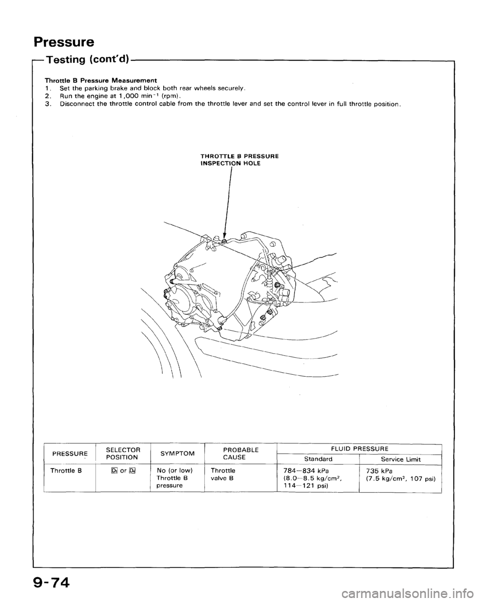HONDA ACCORD 1994 CB / 4.G Workshop Manual HONDA ACCORD 1994 CB / 4.G Workshop Manual
