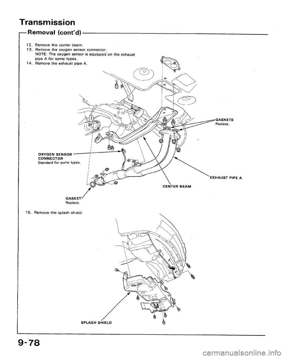 HONDA ACCORD 1994 CB / 4.G Workshop Manual HONDA ACCORD 1994 CB / 4.G Workshop Manual