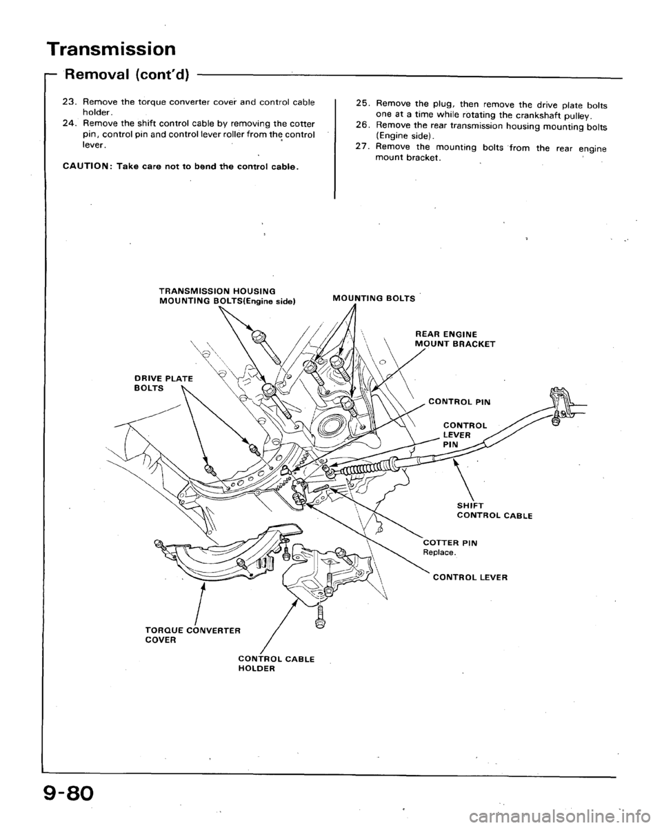 HONDA ACCORD 1994 CB / 4.G Workshop Manual HONDA ACCORD 1994 CB / 4.G Workshop Manual