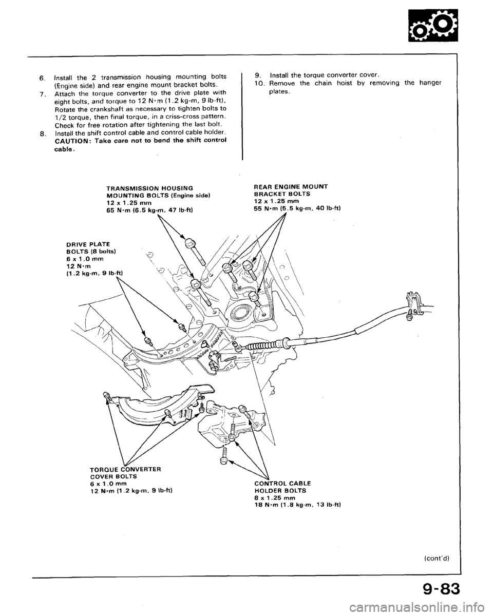 HONDA ACCORD 1994 CB / 4.G Workshop Manual HONDA ACCORD 1994 CB / 4.G Workshop Manual