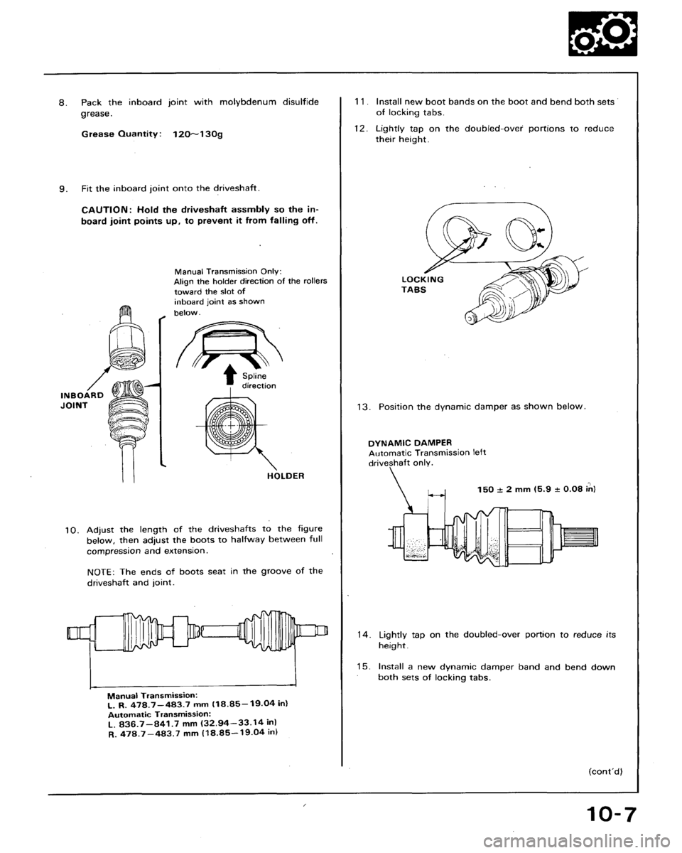 HONDA ACCORD 1994 CB / 4.G Workshop Manual HONDA ACCORD 1994 CB / 4.G Workshop Manual